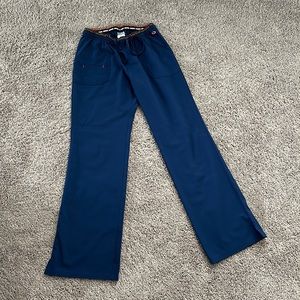 Navy scrub pants women